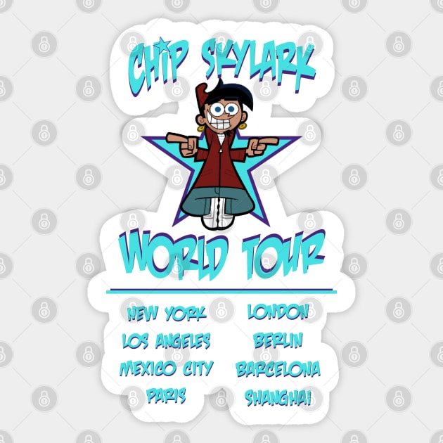 Chip Skylark Sticker by clownshop